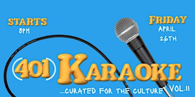 Imagem principal do evento (401)Karaoke... curated for the culture vol.11