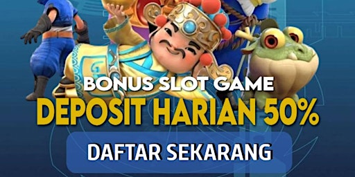 Imagem principal do evento STARJUDI Situs Slot Gacor Bonus Deposit harian 50% all game slot