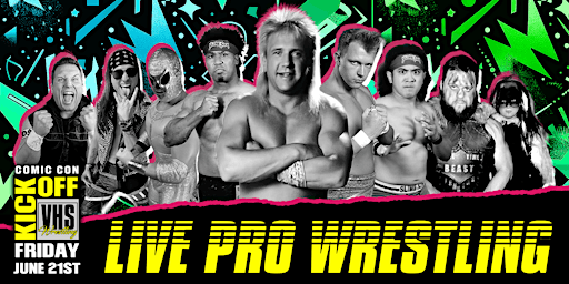 VHS Wrestling: Comic Con Kickoff  primärbild