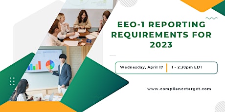 EEO-1 Reporting Requirements For 2023