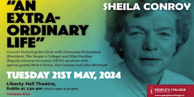 Image principale de Sheila Conroy - An Extraordinary Life