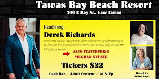 Primaire afbeelding van Comedy Show-Tawas Bay Beach Resort-East Tawas