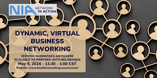 Imagem principal do evento Dynamically Interactive, Online-Virtual Business Networking - May 9