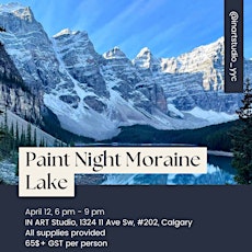 Paint Night Moraine Lake primary image