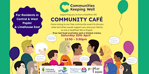 Image principale de Community Café event - Poplar