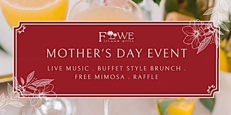 Happy Mother's Day!  Honoring Mothers Today and Every Day.  Book Now!