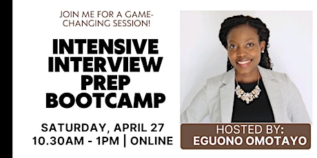 Intensive Interview Prep Bootcamp