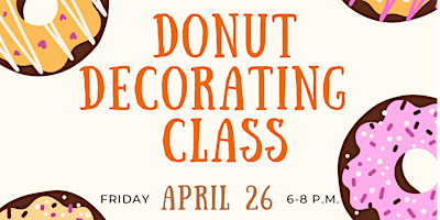 Donut  Decorating Class primary image