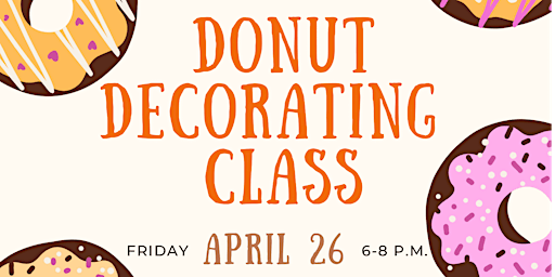 Donut  Decorating Class primary image