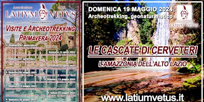 Immagine principale di Archeotrekking geonaturalistico delle cascate di Cerveteri 