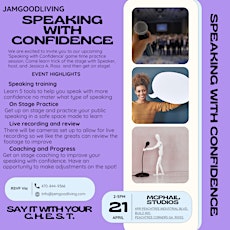 Speaking with Confidence: Say it with your C.H.E.S.T.