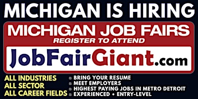 2024 Michigan Job Fairs primary image