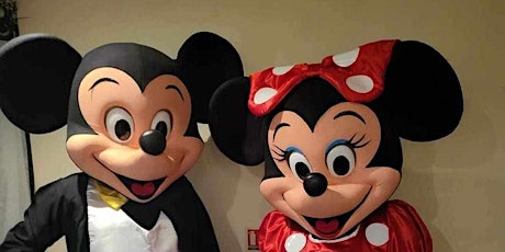 LEARN TO DANCE WITH MINNIE AND MICKEY MOUSE (LOOKALIKE MASCOTS)