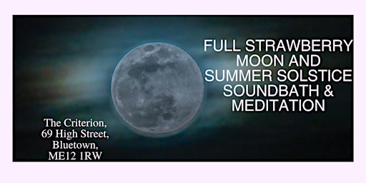 Immagine principale di Strawberry Full Moon Soundbath 