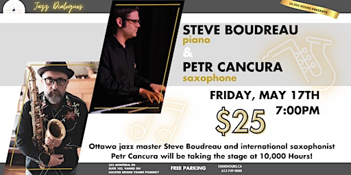 Immagine principale di Jazz Dialogues: Steve Boudreau & Petr Cancura 