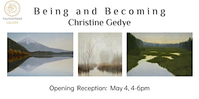 Opening Reception of "Being and Becoming", by Christine Gedye primary image