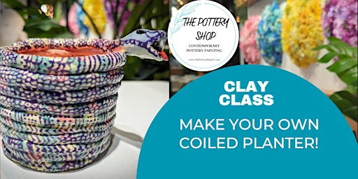 Primaire afbeelding van Clay Class: Coiled Planter Project