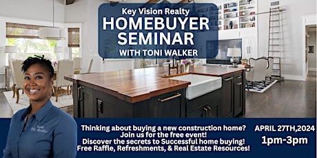 NEW  CONSTRUCTION HOME BUYERS SEMINAR