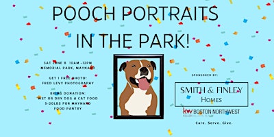 Image principale de Pooch Portraits in the Park!
