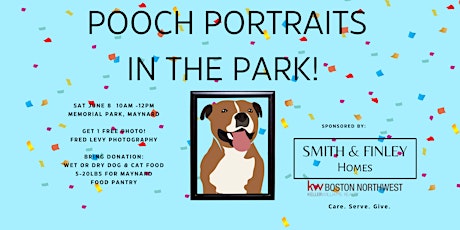 Pooch Portraits in the Park!