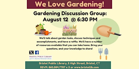 Gardening Discussion Group