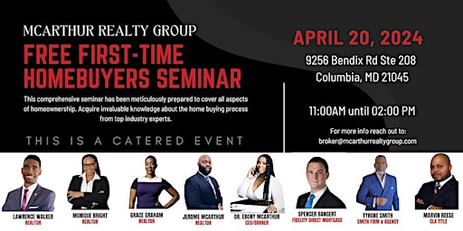 FREE First Time Homebuyer Seminar primary image