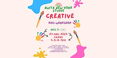 Imagem principal de "Creative Kids: Fun and Colorful Paint Class"