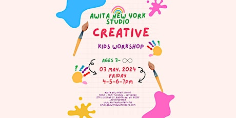 "Creative Kids: Fun and Colorful Paint Class"