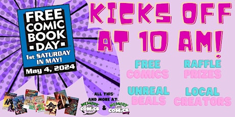 Free Comic Book Day at Memory Lane Comics!