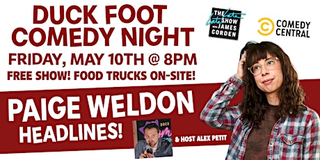 Duck Foot Miramar May Comedy Night! May 10th 2024 FREE SHOW!