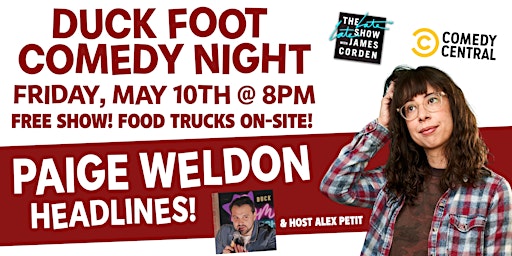 Hauptbild für Duck Foot Miramar May Comedy Night! May 10th 2024 FREE SHOW!