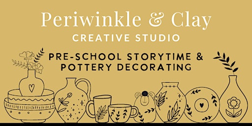 Hauptbild für Pre-school Storytime & Pottery Decorating - Macclesfield