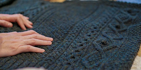 Aran Knitting Workshop - Knit an Irish Aran Scarf with Irish Wool