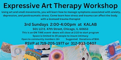 Expressive Art Therapy Workshop (May) primary image