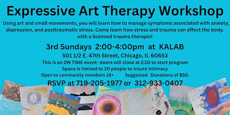 Expressive Art Therapy Workshop (June)