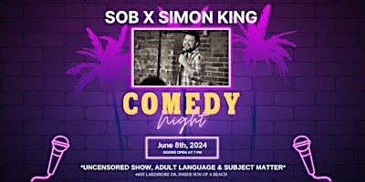 Imagen principal de SOB X COMEDIAN SIMON KING