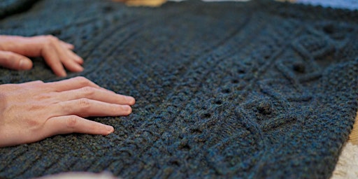 Aran Knitting Workshop - Knit an Irish Aran Scarf with Irish Wool primary image