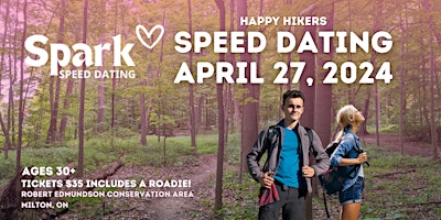 Primaire afbeelding van Happy Hikers Speed Dating (30+)