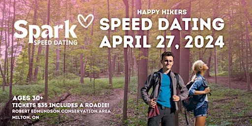 Image principale de Happy Hikers Speed Dating (30+)