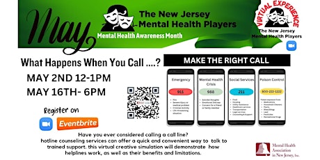 NJ Mental Health Players MAKE THE RIGHT CALL