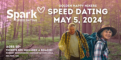 Immagine principale di Golden Happy Hikers Speed Dating (50+) 