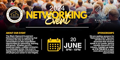 Image principale de Real Estate Networking Event 2024