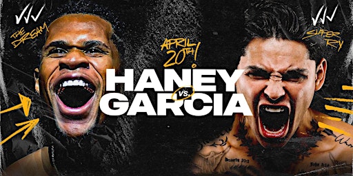 Primaire afbeelding van BOXING!! Haney vs Garcia LIVE on Pay-Per-View In Canada