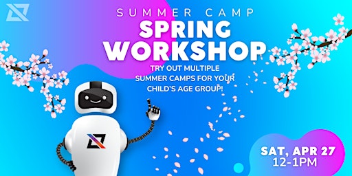 Spring Into Coding Adventures Summer Camp Workshop primary image