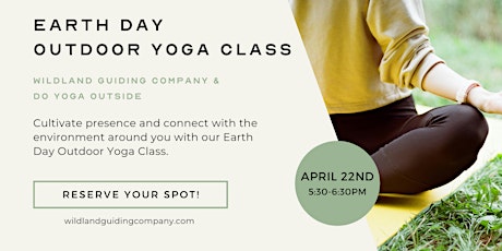 Earth Day Outdoor Yoga Class