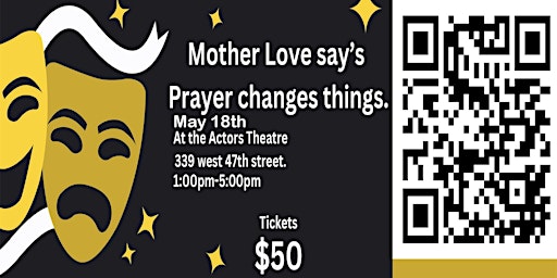 Image principale de Mother Love Say's Prayer Changes Things