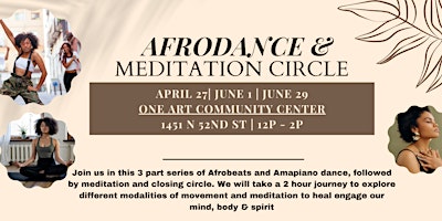 Afrodance and Meditation Circle primary image