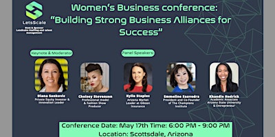 Hauptbild für Women's Business conference: “Building Strong Business Alliances"