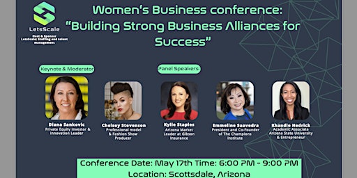 Women's Business conference: “Building Strong Business Alliances"  primärbild