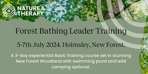 Image principale de Forest Bathing Leader Training in the New Forest